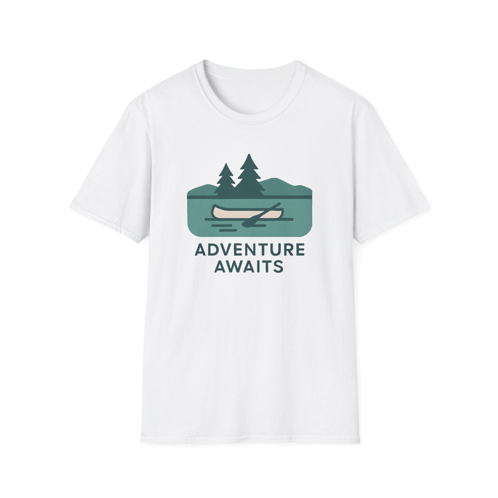 Printify T-Shirt White / XS Outdoor Adventure Awaits T-Shirt