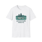 Printify T-Shirt White / XS Outdoor Adventure Awaits T-Shirt