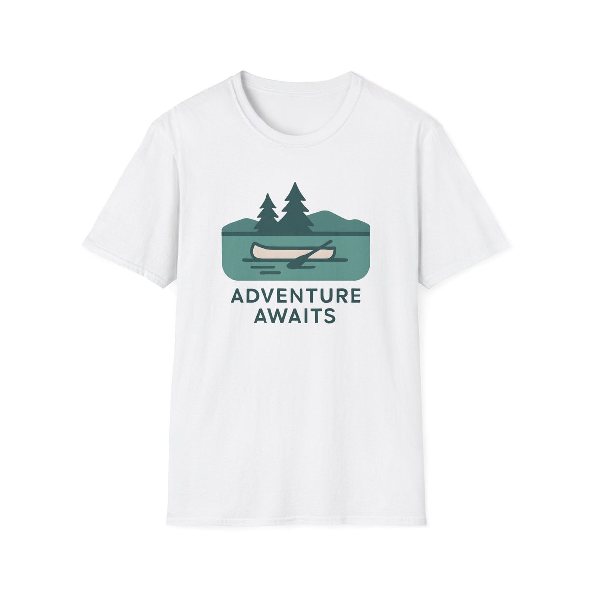 Printify T-Shirt White / XS Outdoor Adventure Awaits T-Shirt