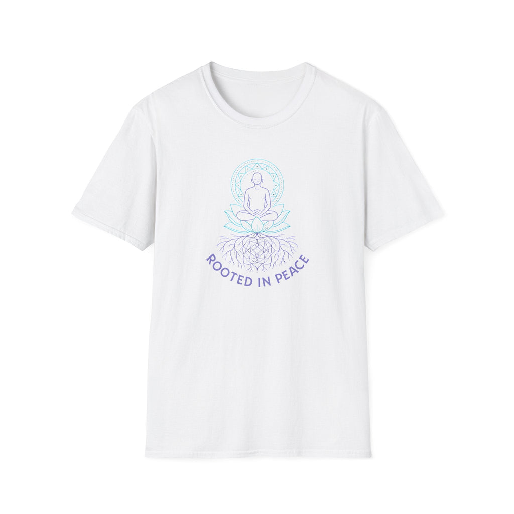 Printify T-Shirt White / XS Rooted in Peace T-Shirt