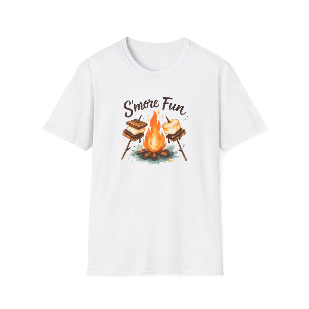 Printify T-Shirt White / XS S'more Fun Campfire T-Shirt