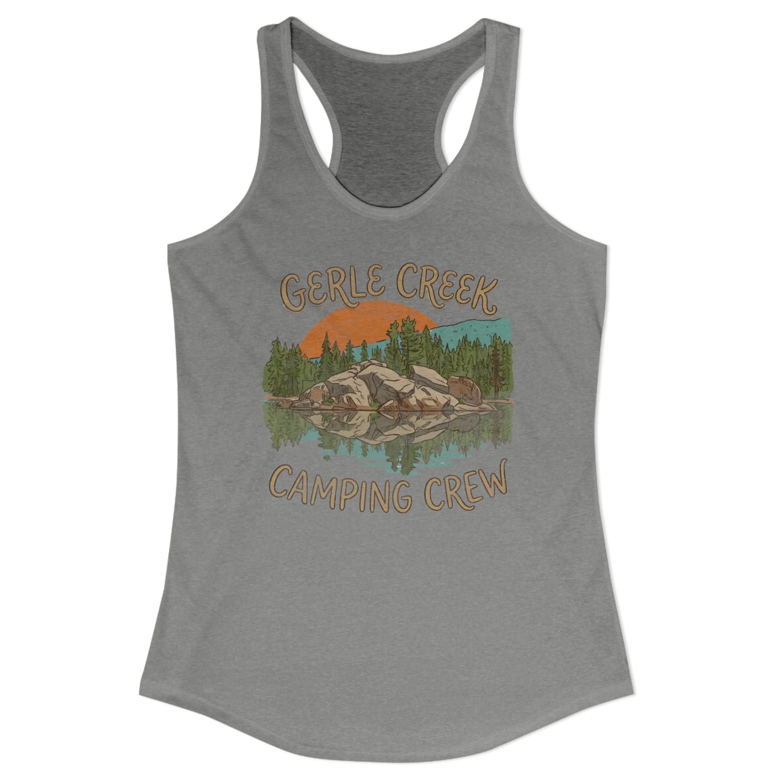 Printify Tank Top Gerle Creek Womens Racerback Tank