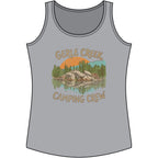 Printify Tank Top XS / Athletic Heather Gerle Creek Camping Crew Tank Top