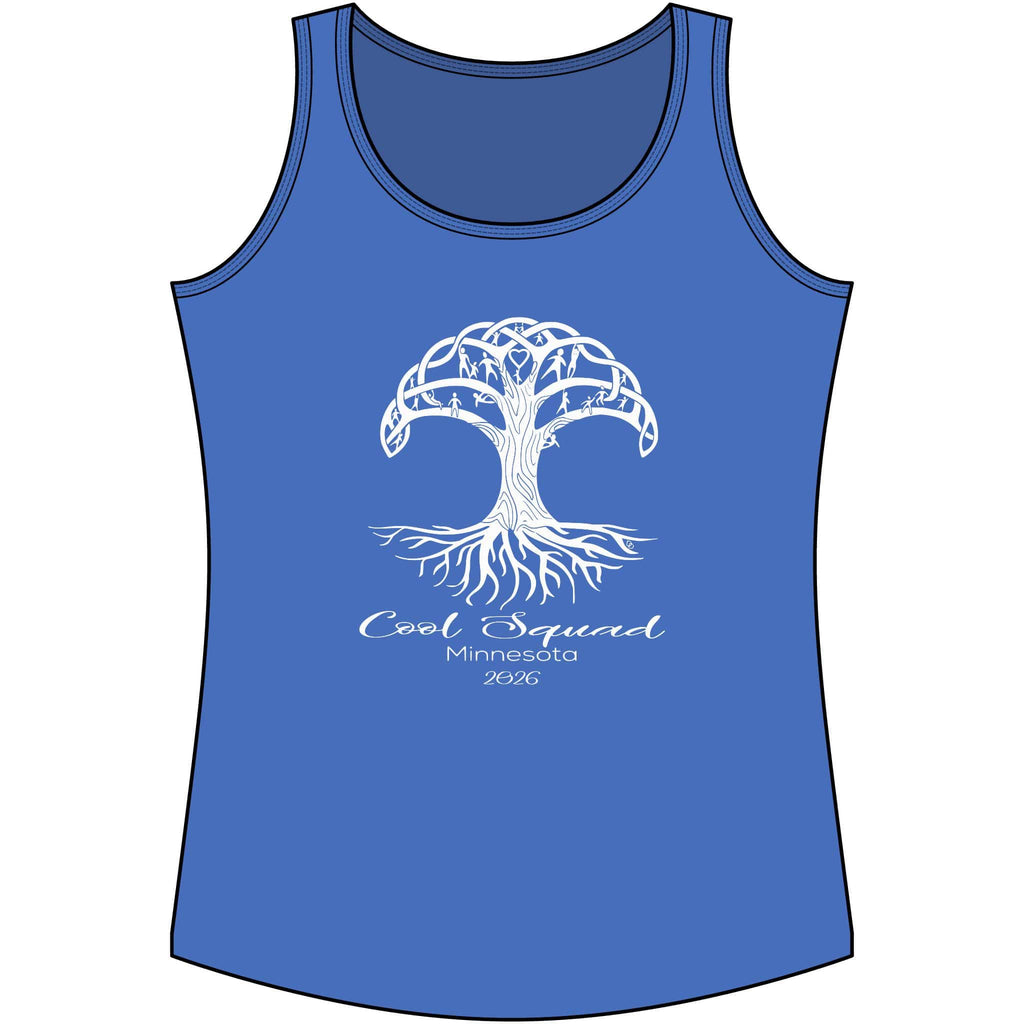 Printify Tank Top XS / Royal Cool Squad Tank - Adult sizing