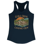 Printify Tank Top XS / Solid Midnight Navy Gerle Creek Womens Racerback Tank